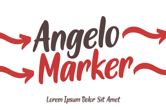 Angelo Marker: A Versatile Script Handwritten Font for Modern Web Design