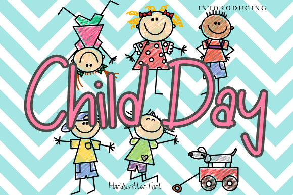 Child Day: A Fresh Handwritten Font for Small Business Branding