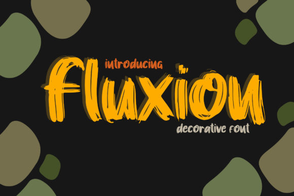Fluxion: A Cool, Thick Display Font for Bold Web Design