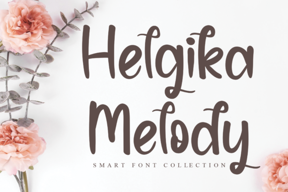 Helgika Melody: A Sweet Script Handwritten Font for Romantic Branding