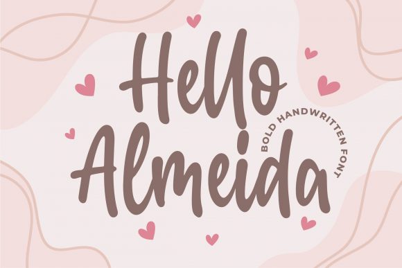 Hello Almeida: A Handwritten Font That Elevates Your Brand’s Visuals
