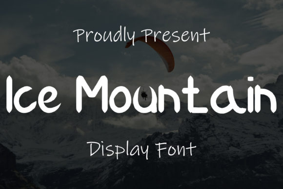 Ice Mountain: A Clean Handwritten Font for Modern Brand Campaigns