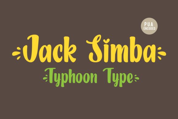 Jack Simba: A Paint Brushed Handwritten Font for Elegant Maker Designs