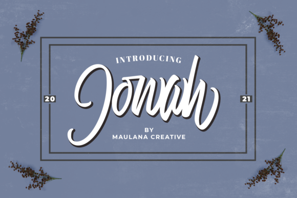 Jonah Font: A Luxurious Handwritten Typeface for Creative Designs