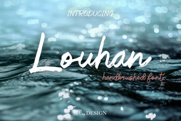 Louhan: A Trendy Script Font for Modern Brand Campaigns