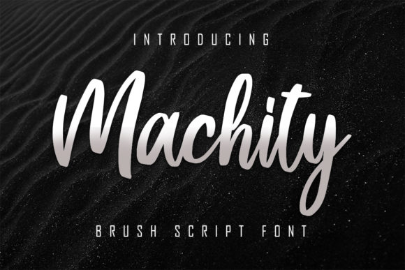 Machity: A Whimsical Handwritten Font for Branding and Business Design