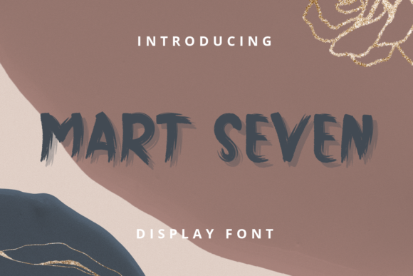 Mart Seven: A Youthful Brushed Font for Handmade Labels, Invitations, and Creative Packaging
