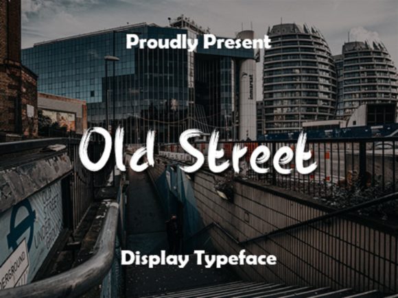 Old Street: A Brushed Display Font That Elevates Brand Typography
