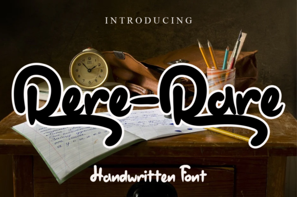 Rere-Rare: A Versatile Script Handwritten Font for Modern Web Design