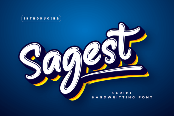 Sagest: A Handwritten Font That Elevates Small Business Branding