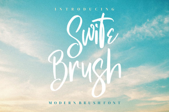 Swite Brush: A Stylish Script Handwritten Font for Digital Branding
