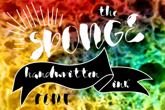The Sponge: A Handwritten Font That Elevates Small Business Branding