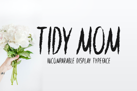 Tidy Mom: The Brushed Display Font That Elevates Campaign Visuals