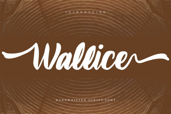 Wallice: A Bold Script Handwritten Font for Business Branding