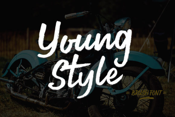 Young Style: A Playful Brushed Handwritten Font for Modern Web Design